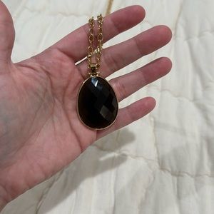 Stella and Dot Reversible Pendant Necklace